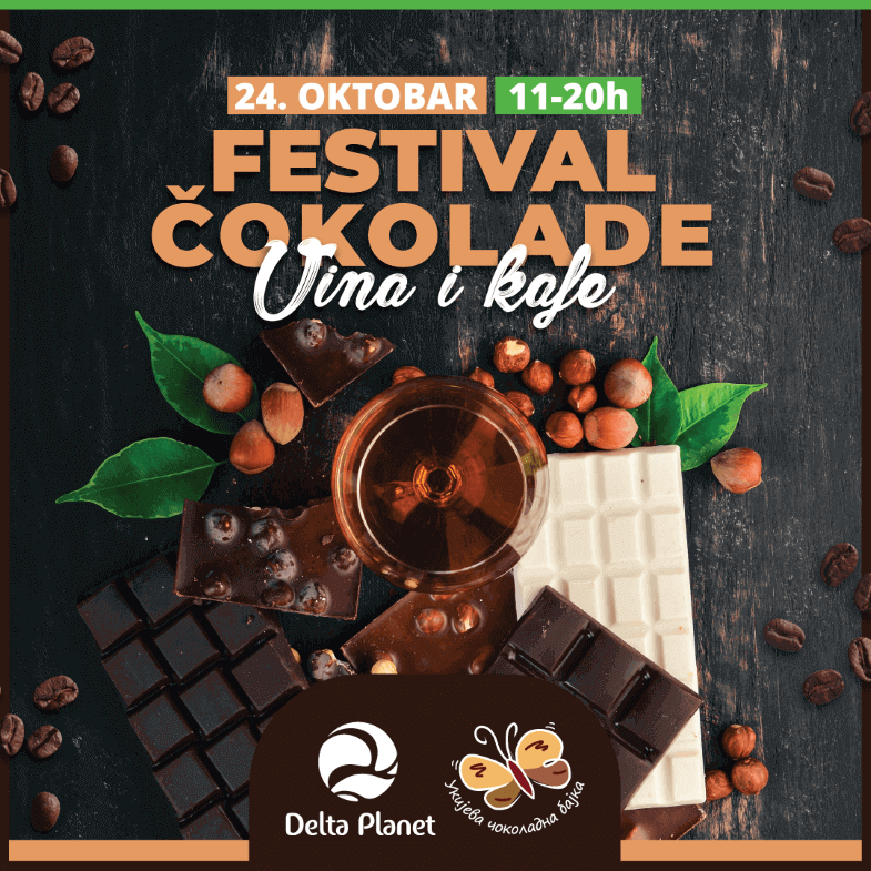 Festival cokolade, kafe i vina u Delta Planetu 