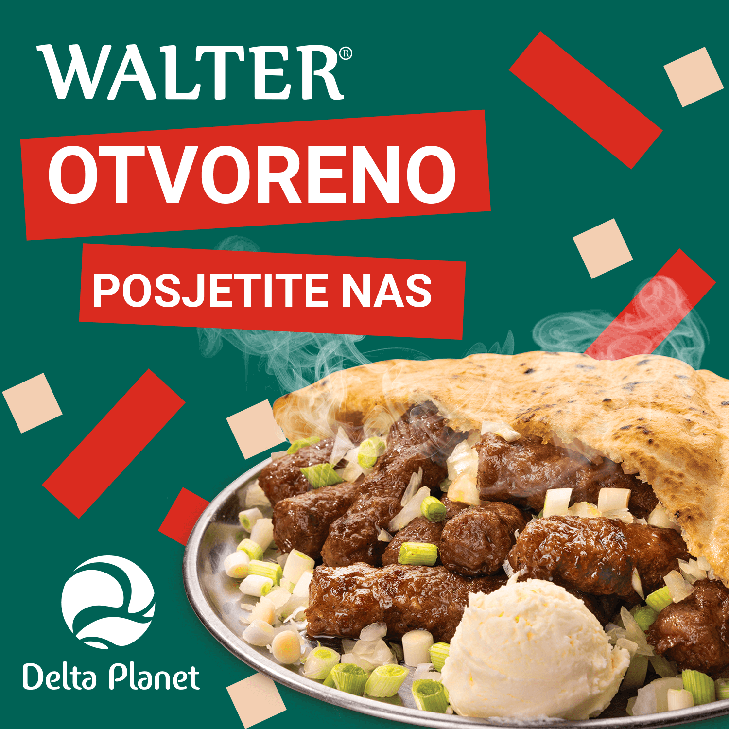 Walter restoran u Delta Planetu 