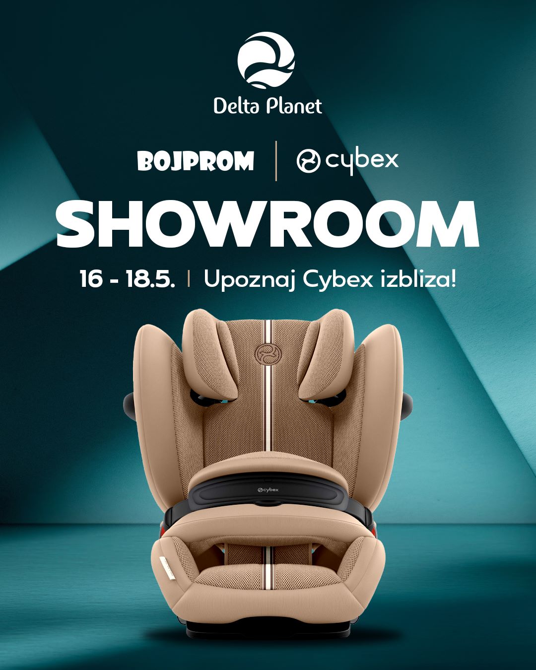 Delta Planet i Bojprom - Cybex Showroom 