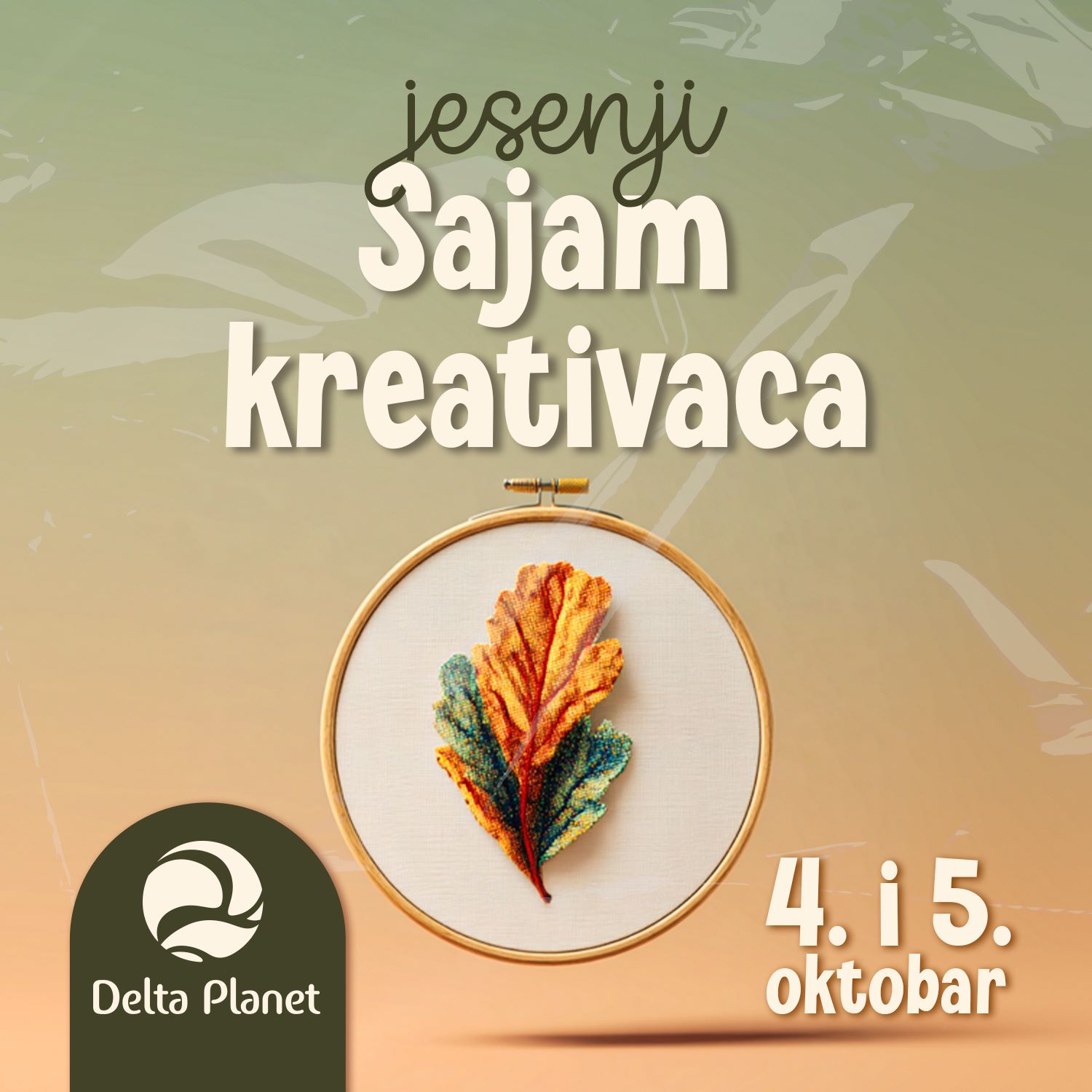 Sajam kreativaca - 4. i 5. oktobar 
