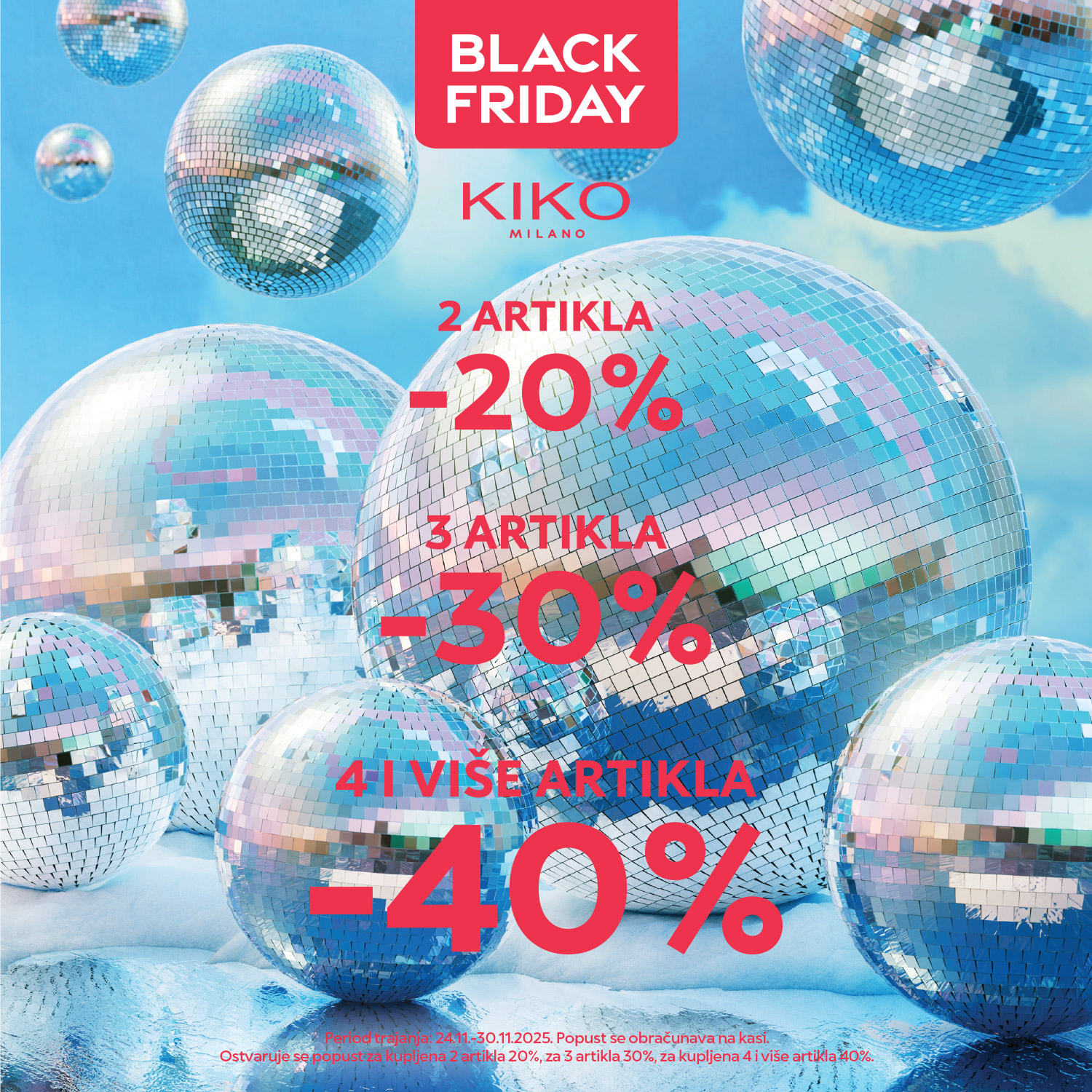 KIKO Milano Delta Planet sniženje 