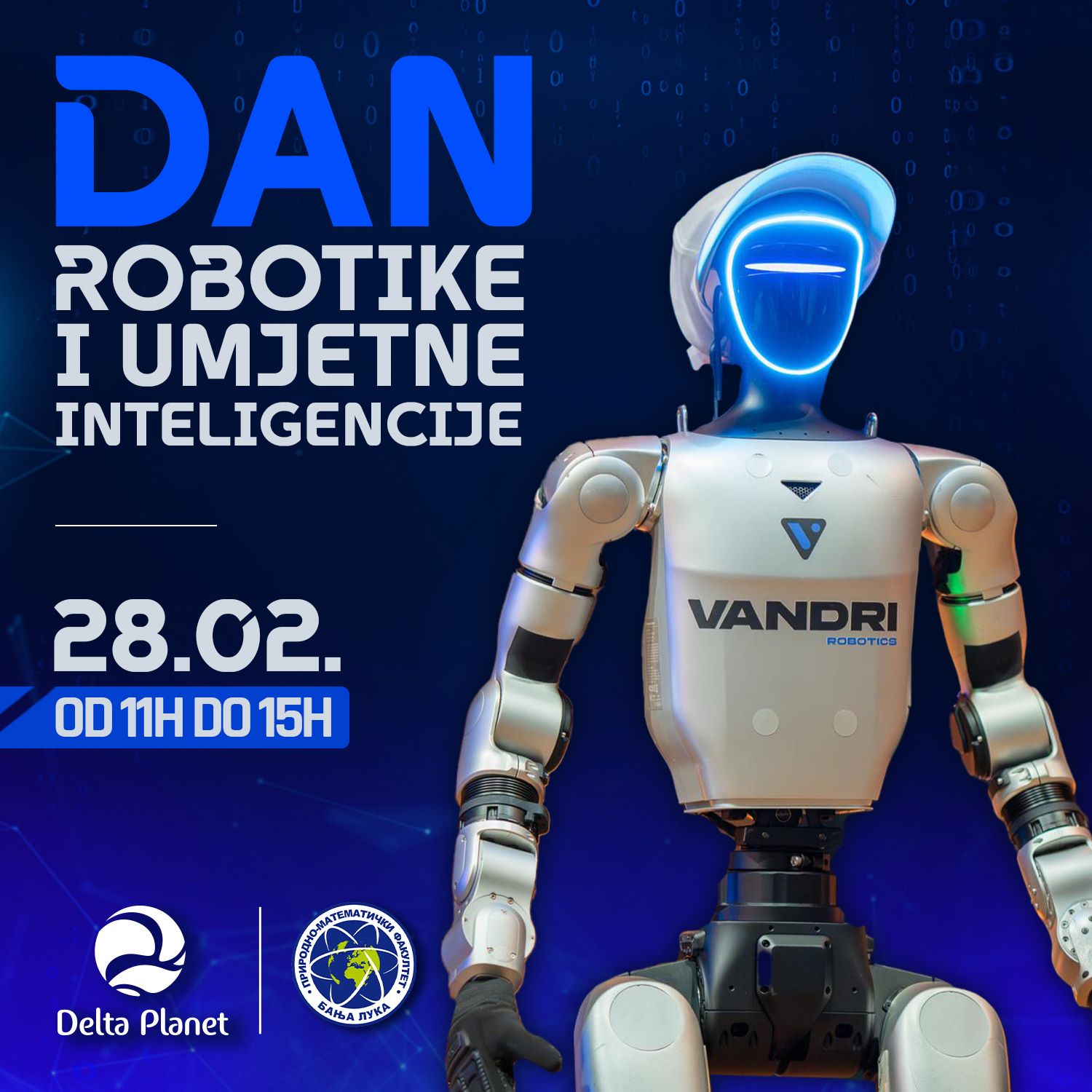Dan robotike i umjetne inteligencije 28.2. Delta Planet i