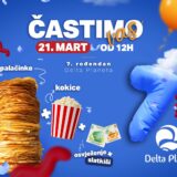 Delta Planet časti 21.3. - podjela slatkiša w