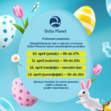 Delta Planet - radno vrijeme Vaskrs 2026. godine w