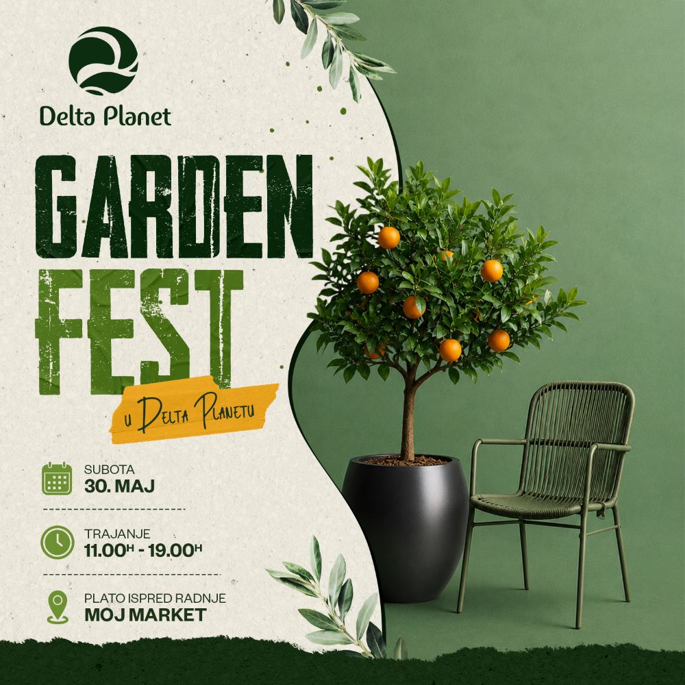 Delta Planet - Garden fest 30. maj i