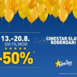 CineStar slavi rođendan 13. do 20. avgust Delta Planet w