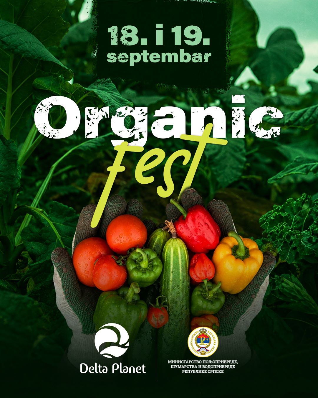 Organic Fest 18. i 19. septembar u Delta Planetu i